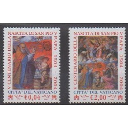 Vatican - 2004 - No 1332/1333 - Papauté
