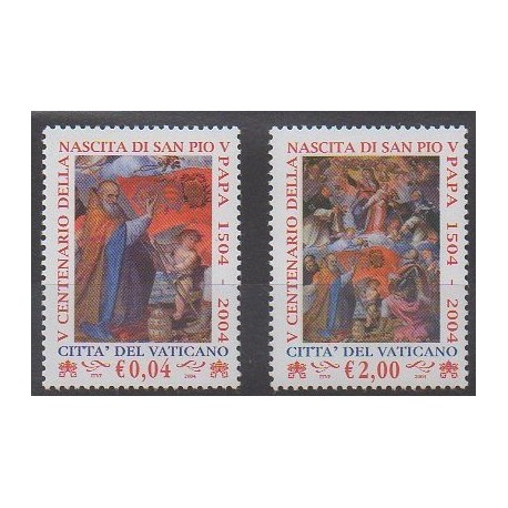 Vatican - 2004 - No 1332/1333 - Papauté