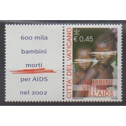Vatican - 2004 - No 1342 - Santé ou Croix-Rouge