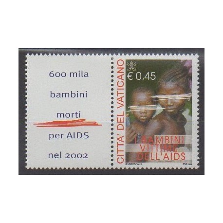 Vatican - 2004 - Nb 1342 - Health or Red cross