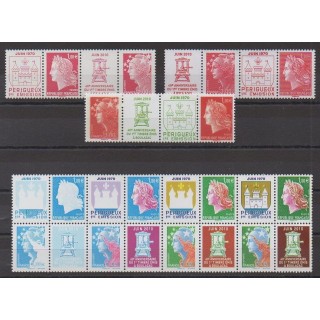 Acheter cette série de timbres de France de l'année 2010 (No 4459/4472).