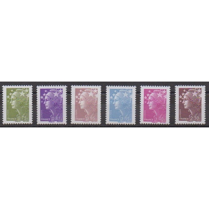 Buy this set of stamps of France of the year 2010 (Nb 4473/4478).