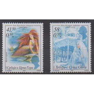 Acheter cette série de timbres de Yougoslavie (Serbie et Monténégro) de l'année 2005 (No 3100/3101).