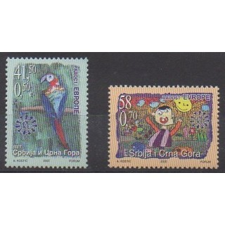 Acheter cette série de timbres de Yougoslavie (Serbie et Monténégro) de l'année 2005 (No 3119/3120).