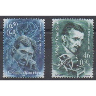 Acheter cette série de timbres de Yougoslavie (Serbie et Monténégro) de l'année 2006 (No 3158/3159).