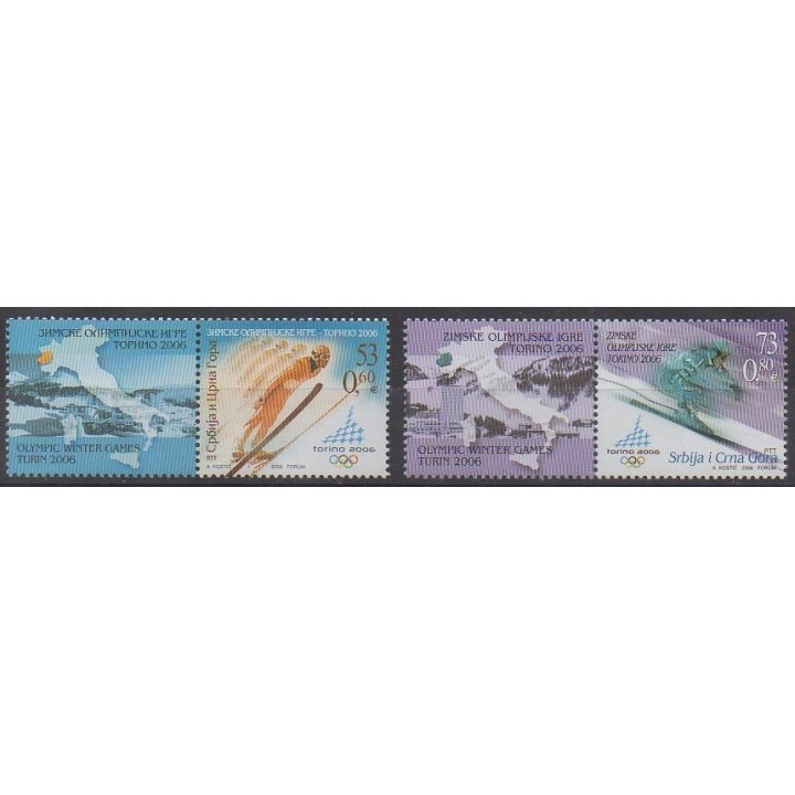 Acheter cette série de timbres de Yougoslavie (Serbie et Monténégro) de l'année 2006 (No 3141/3142).