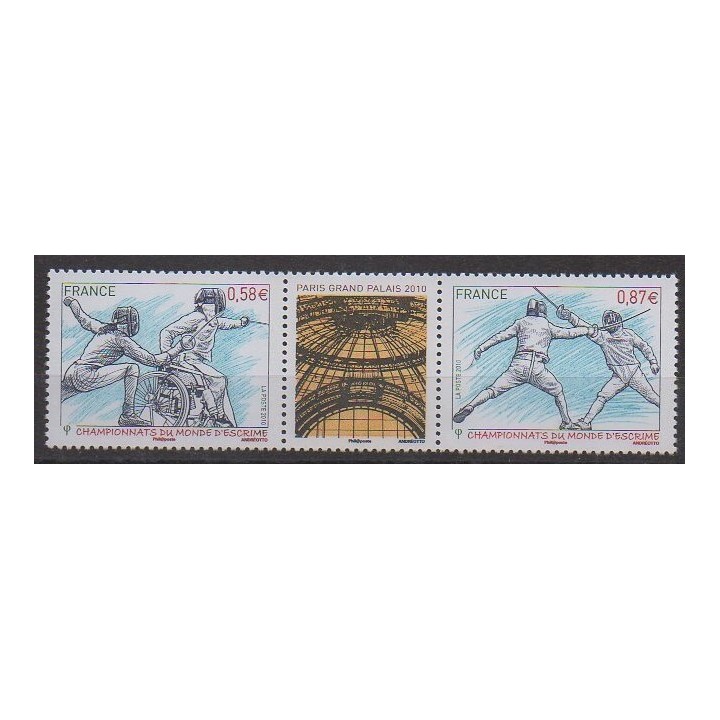 Acheter cette série de timbres de France de l'année 2010 (No 4510/4511).