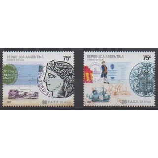 Buy this set of stamps of Argentina of the year 2002 (Nb 2351/2352).