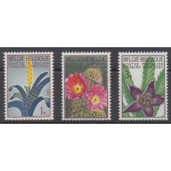 Belgique - 1965 - No 1315/1317 - Fleurs