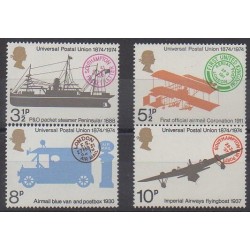 Great Britain - 1974 - Nb 725/728 - Postal Service