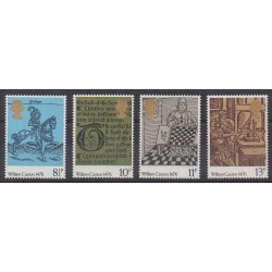Great Britain - 1976 - Nb 803/806 - Literature - Chess