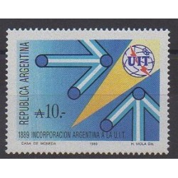 Argentina - 1989 - Nb 1665 - Telecommunications