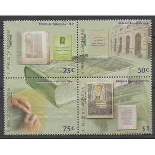 Buy this set of stamps of Argentina of the year 2000 (Nb 2163/2166).
