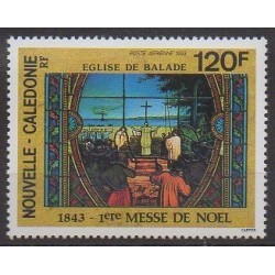 New Caledonia - Airmail - 1993 - Nb PA309 - Churches - Christmas