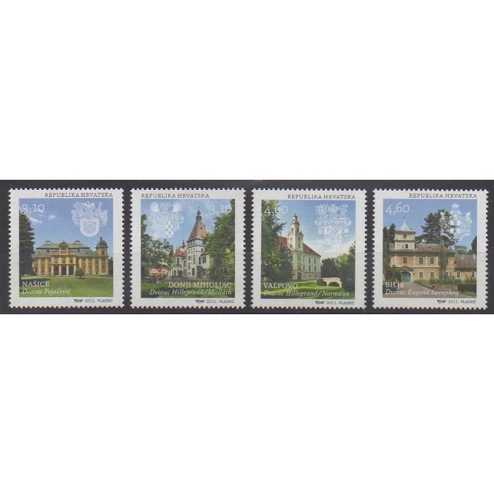 Acheter cette série de timbres de Croatie de l'année 2011 (No 929/932).