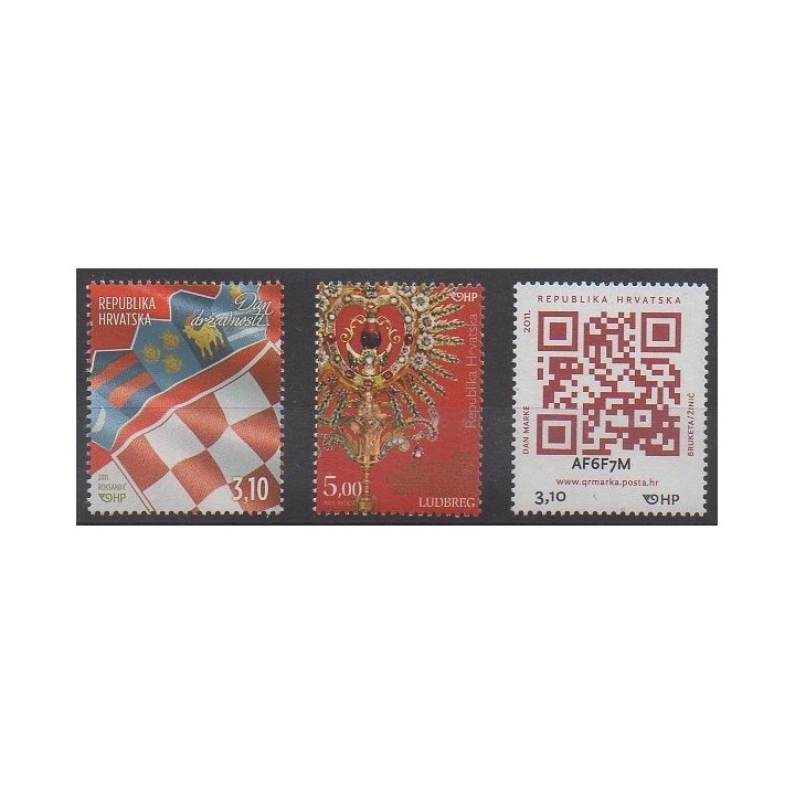 Buy this set of stamps of Croatia of the year 2011 (Nb 933/935).
