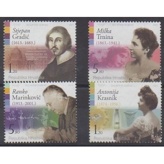 Buy this set of stamps of Croatia of the year 2013 (Nb 999/1002).