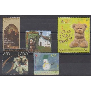 Buy this set of stamps of Croatia of the year 2009 (Nb 860/864).