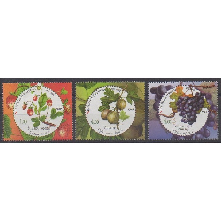 Acheter cette série de timbres de Croatie de l'année 2010 (No 878/880).