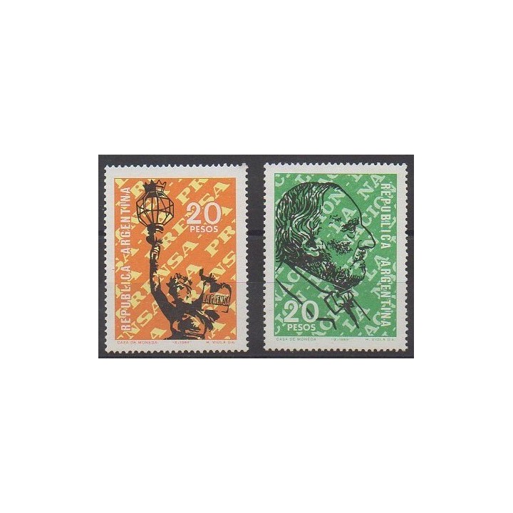 Buy this set of stamps of Argentina of the year 1969 (Nb 850/851).