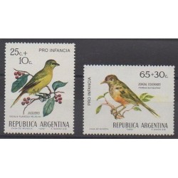 Argentine - 1972 - No 917/918 - Oiseaux
