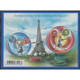 Acheter cette série de timbres de France de l'année 2011 (No 4598/4599).