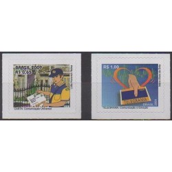 Brésil - 2009 - No 3049/3050 - Service postal