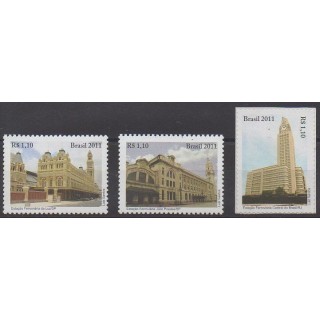 Buy this set of stamps of Brazil of the year 2011 (Nb 3144/3146).