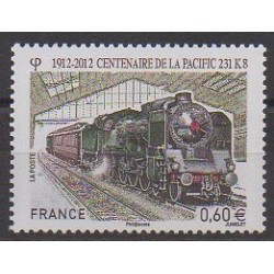 France - Poste - 2012 - Nb 4655 - Trains