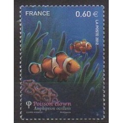 France - Poste - 2012 - Nb 4646 - Sea life