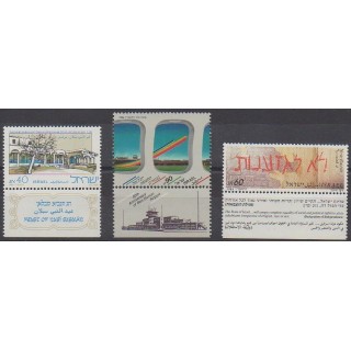 Acheter cette série de timbres d'Israël de l'année 1986 (No 982/984).