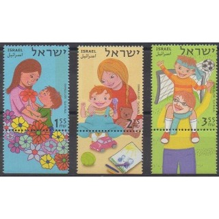 Acheter cette série de timbres d'Israël de l'année 2007 (No 1876/1878).