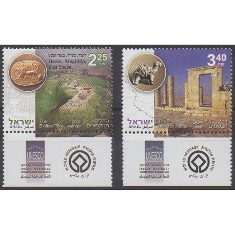 Israël - 2008 - No 1895/1896 - Monuments