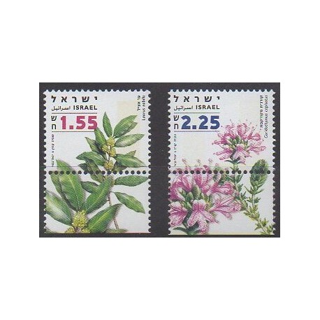 Israël - 2007 - No 1871/1872 - Fleurs