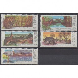 Argentina - 1992 - Nb 1776/1780 - Parks and gardens - Animals