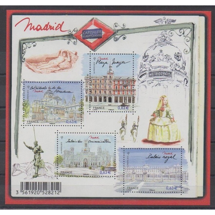 Acheter cette série de timbres de France de l'année 2013 (No 4730/4733).