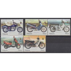 Malaysia - 2003 - Nb 1004/1008 - Motorcycles