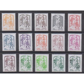 Acheter cette série de timbres de France de l'année 2013 (No 4763/4777).