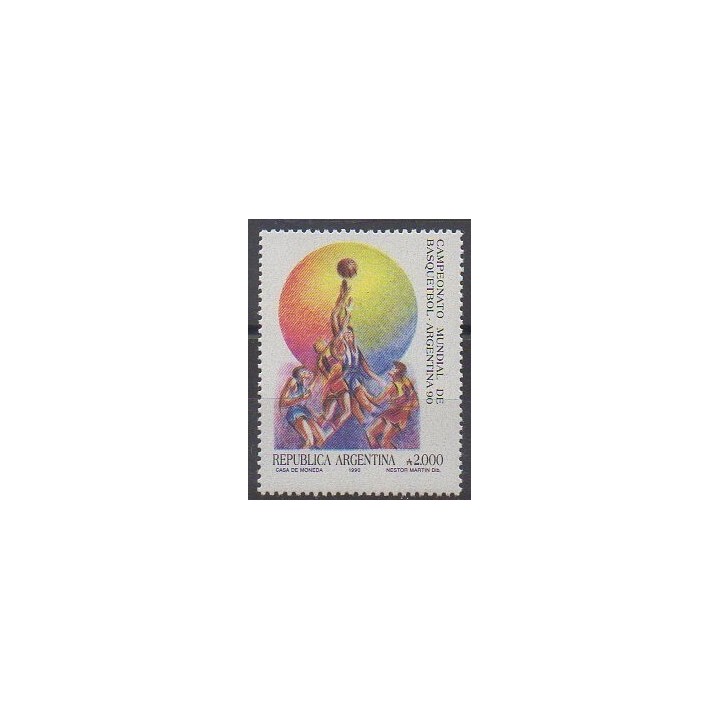 Acheter ce timbre d'Argentine de l'année 1990 (No 1726).
