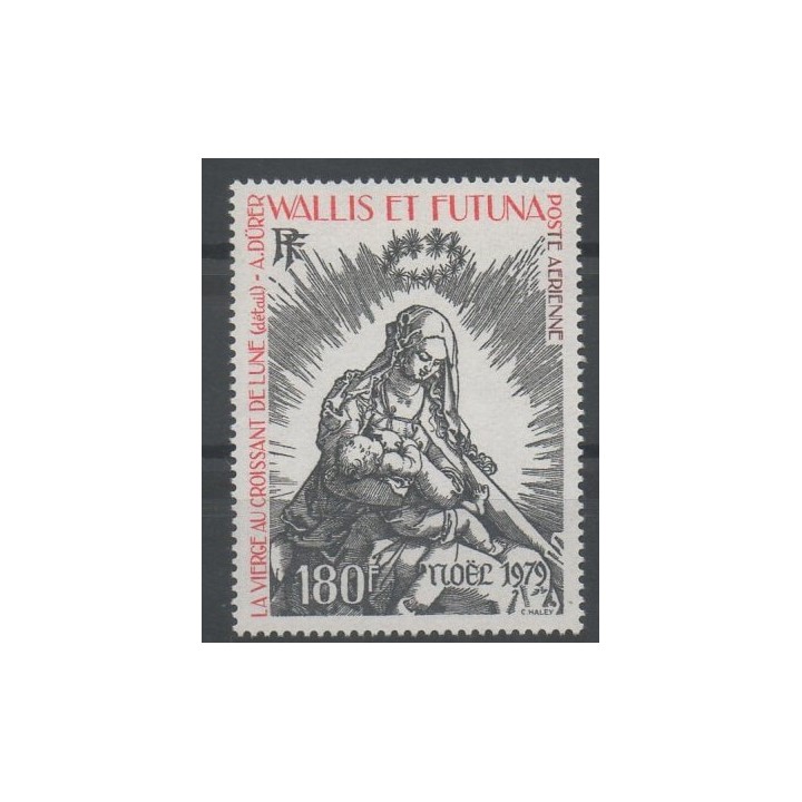 Timbres - Wallis et Futuna - Poste aérienne - 1970 - No PA 100 - Noël