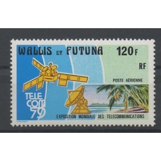 Timbres - Wallis et Futuna - Poste aérienne - 1979 - No PA 99 - sciences et techniques