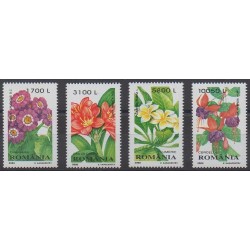 Romania - 2000 - Nb 4587/4590 - Flowers
