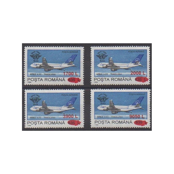 Buy this set of stamps of Romania of the year 2000 (Nb 4609/4612).