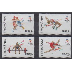 Roumanie - 2000 - No 4623/4626 - Jeux Olympiques d'été