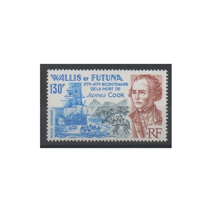 Timbres - Wallis et Futuna - Poste aérienne - 1979 - No PA 97 - bateaux