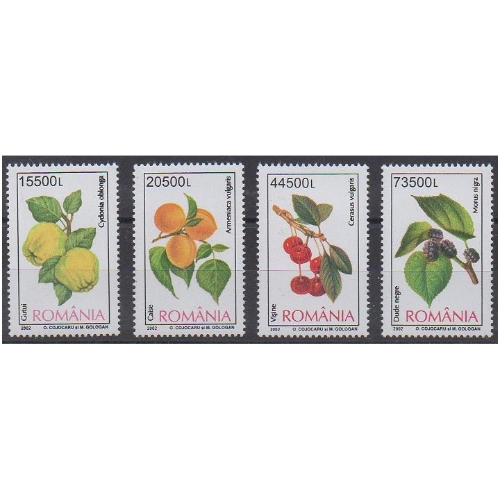 Buy this set of stamps of Romania of the year 2002 (Nb 4778/4781).