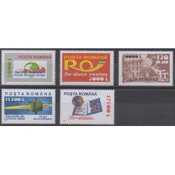 Roumanie - 2002 - No 4764/4768 - Service postal - Philatélie