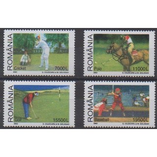 Acheter cette série de timbres de Roumanie de l'année 2002 (No 4758/4761).