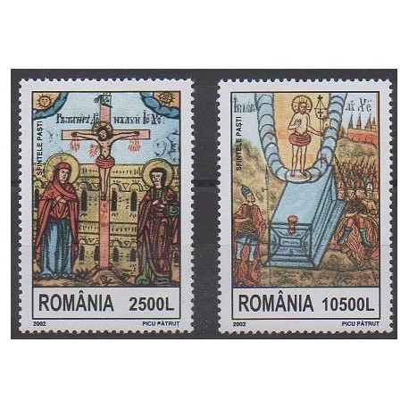 Roumanie - 2002 - No 4752/4753 - Pâques
