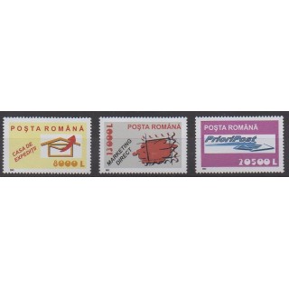 Buy this set of stamps of Romania of the year 2002 (Nb 4775/4777).